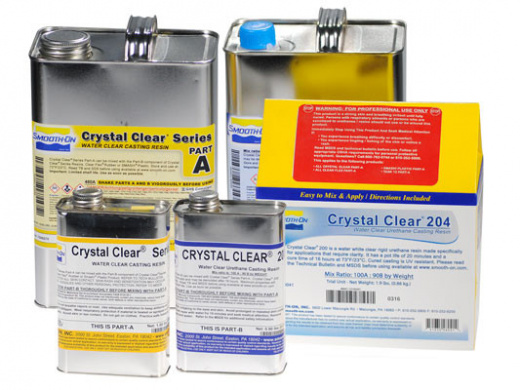 Пластик заливочный Crystal Clear, 204 0,9 кг