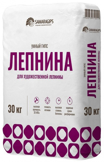 Умный гипс Лепнина